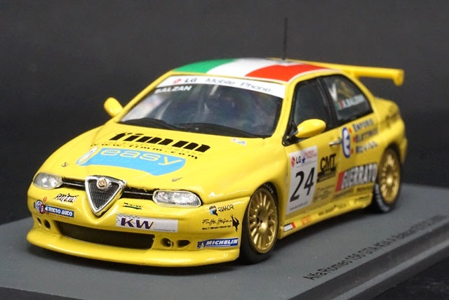 1:43 SPARK S0455 Alfa Romeo 156 GTA ETCC 2002 #24 A.Balzan