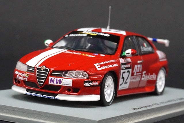 1:43 SPARK S0489 Alfa Romeo 156 WTCC 2006 #52 Elio Marchetti