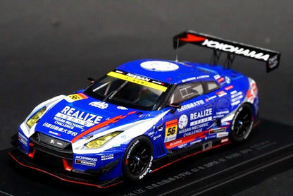 1:43 EBBRO 45733 REALIZE Nissan Automobile Technical College GT-R Super GT GT300 2019 #56