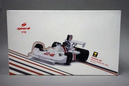 1:18 SPARK 18S406 Hesketh 308 Dutch GP 1975 Winner #24 J.Hunt