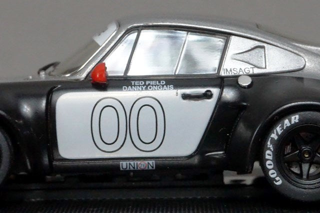 1:43 EBBRO 44019 Porsche 911 RSR Turbo Daytona 1977 #00 Silver / Black