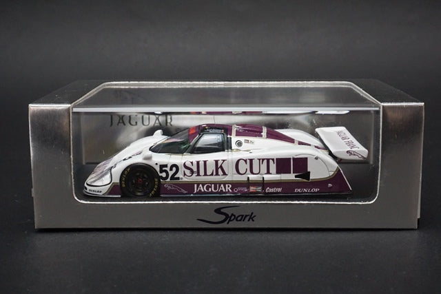 1:43 SPARK S0756 Jaguar XJR6 LM Le Mans 1986 #52 Silk Cut