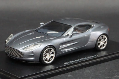 1:43 SPARK S2160 Aston Martin One-77 Metallic Gray model car