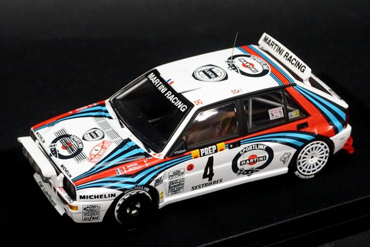 1:43 HPI 8278 Lancia Delta HF Integrale Monte Carlo 1992 #4 Martini