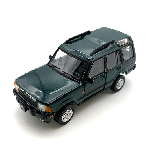 64B0184 BM CREATIONS 1:64 Land Rover Discovery 1 1998 Green RHD