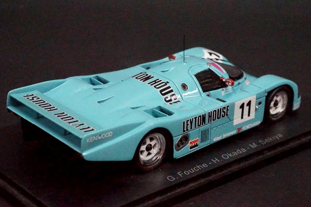 1:43 SPARK KBS008 Porsche 962C Le Mans 1989 #11 Leyton House model cars