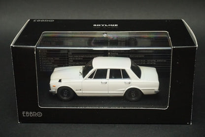 1:43 EBBRO 44023 Nissan Skyline GT-R PGC10 White