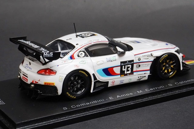 1:43 SPARK SB086 BMW Z4 ROAL Motorsport SPA 24h 2014 #43