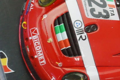 1:43 SPARK SB001 Porsche 997 RSR Scuderia Italia Winner SPA 24h 2010 #23