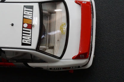 1:43 HPI 8547 MIRAGE Mitsubishi Lancer Evolution II Swedish 1995 #10 model car