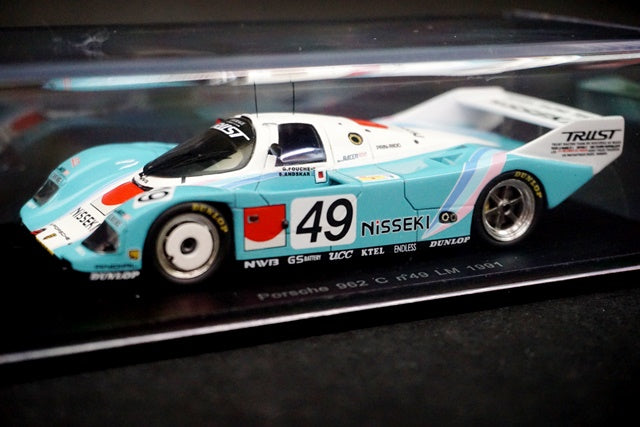 1:43 SPARK KBS018 Porsche 962 C Le Mans 1991 #49