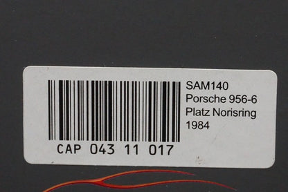 1:43 SPARK CAP04311017 Kartima Porsche 956 6.Platz Norislink K.Rosberg 1984 #8