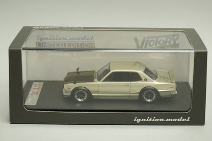 1:43 ignition model Victory Custom IG0198 Nissan Skyline 2000 GT-R (KPGC10) Gold