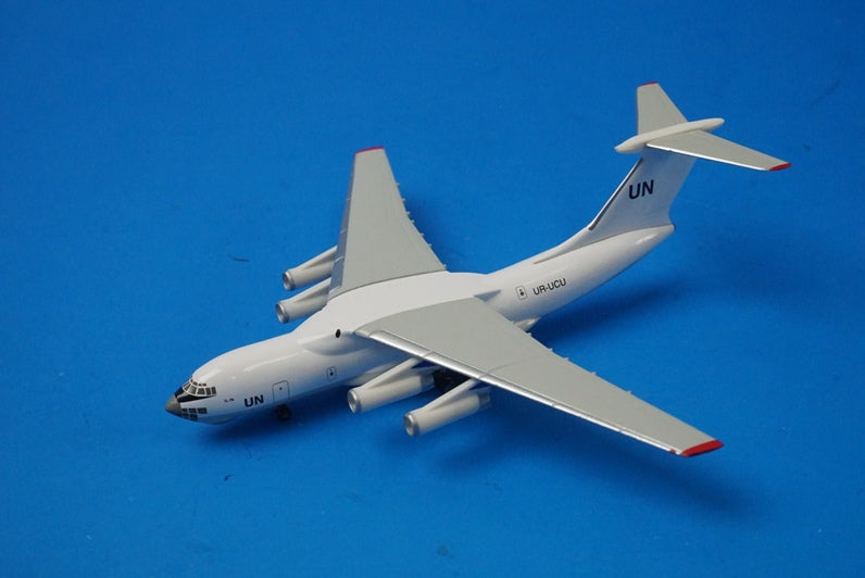 1:500 Ilyushin IL-76 Ukrainian Cargo UN painted UR-UCU 513661 Herpa