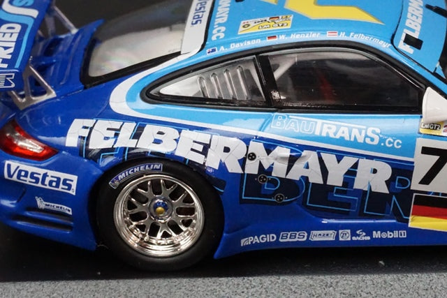 1:43 MINICHAMPS 400087877 Porsche 911 GT3 RSR Le Mans 24h 2008 #77 Felbermayr sr/Davison/Henzler