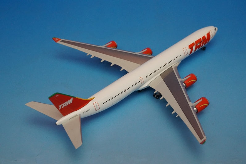 1:500 A340-500 TAM LATAM Airlines Brasil PT-MSN 529204 Herpa airplane model