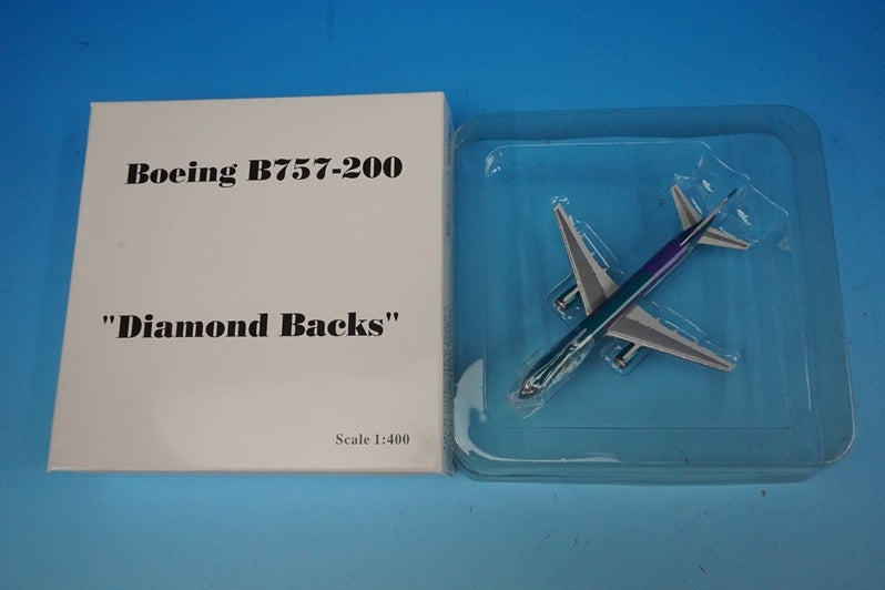 1:400 B757-200 American West Diamondbacks N904AW Gemini airplane model