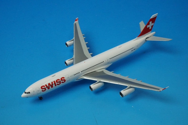 1:500 A340-300 Swissair HB-JMH 524971-001 Herpa airplane model