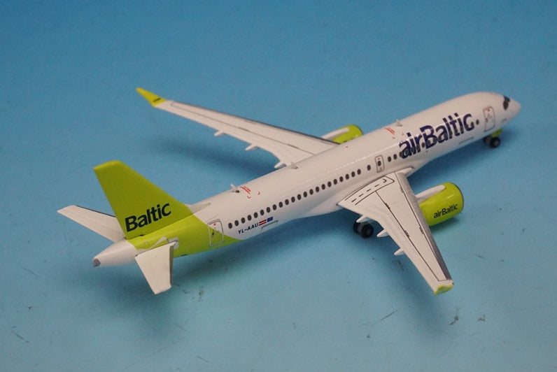 1:400 A220-300 AirBaltic Latvia New paint 100th A220 YL-AAU 562751 Herpa