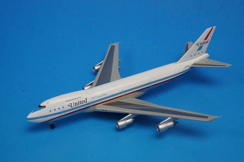 1:400 B747-122 United Stars and Bars N4735U 55129 Dragon airplane model