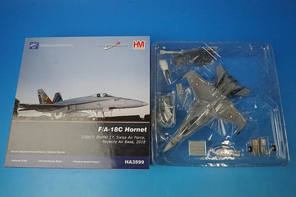 1:72 F/A-18C Hornet Swiss Air Force 17th Squadron 2018 Special Paint HA3599 Hobby Master