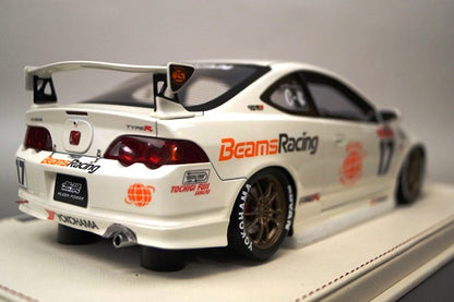 19C01-01 onemodel 1:18 Honda Integra Type R DC5 Beams Racing Special Package