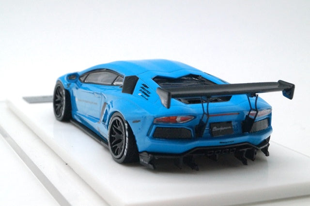 LB700-003 LB PERFORMANCE 1:64 LIBERTY WALK LB-WORKS Aventador Baby Blue