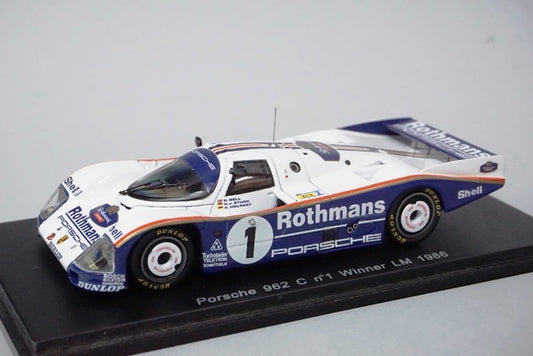 1:43 SPARK S0923 Porsche 962C LM Le Mans winner 1986 #1