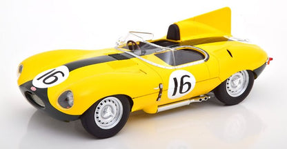 CMR144 CMR 1:18 Jaguar D-Type Short Nose #16 24h Le Mans 1957 Frere/Rousselle