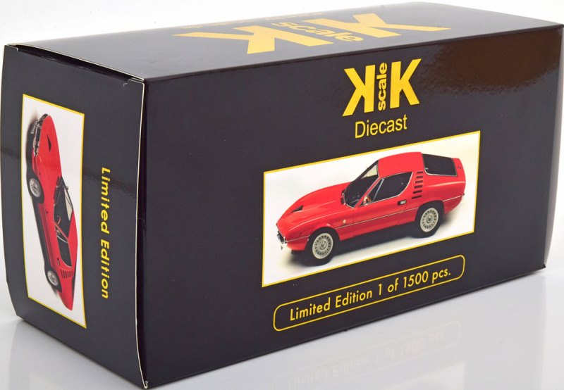 KKDC180381 KK scale 1:18 Alfa Romeo Montreal 1970 Red