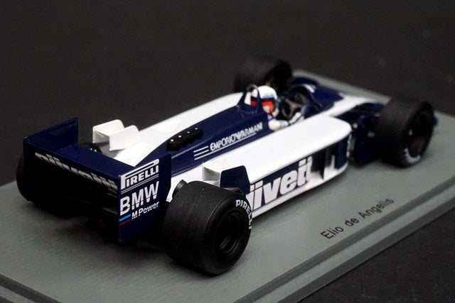 1:43 SPARK S4350 Brabham BT55 Monaco GP E. de Angelis 1986 #8