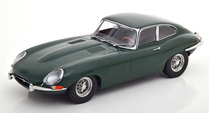 KKDC180431 KK Scale 1:18 Jaguar E-type Coupe Series 1 LHD 1961 British Racing Green/Black Interior