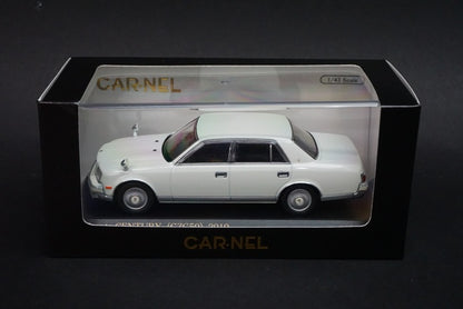 CN431006 1:43 CAR-NEL Toyota Century GZG50 2010 Pearl White model car