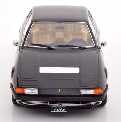 KKDC180166 KK scale 1:18 Ferrari 365 GT4 2+2 1972 Black with Creme interieur