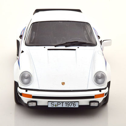 KKDC180572 KK scale 1:18 Porsche 911 930 3.0 Turbo 1976 White MARTINI