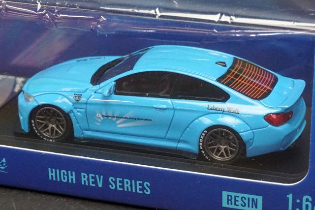 Stance Hunters 1:64 BMW LBWK M4 Baby Blue