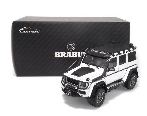 AL860305 Almost Real 1:18 Mercedes Benz Brabus 550 Adventure G-Class 2017 White