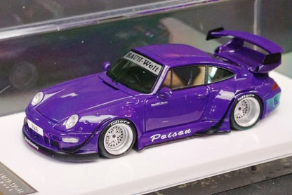 FM64002-RWB993-21 Fuelme Models 1:64 Porsche RWB 993 Poison model car