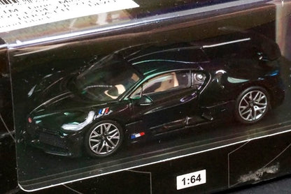 TM Time Microx Bburago 1:64 Bugatti DIVO Diamond Black model car