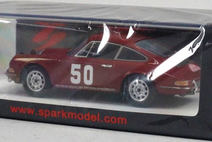 1:43 SPARK S6604 Porsche 911 Monte Carlo Rally 1966 #50