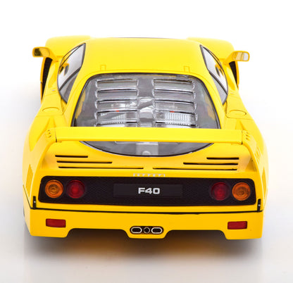 KKDC180692 KK scale 1:18 Ferrari F40 1987 Yellow