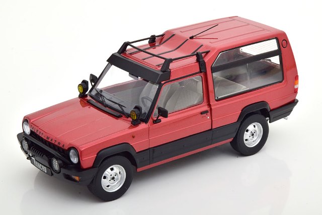 KKDC180822 KK scale 1:18 Talbot Matra Rancho X Red Metallic