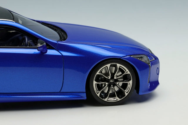 EM560A MakeUp EIDOLON 1:43 Lexus LC500 "Structural Blue" 2018 Blue Moment Interior