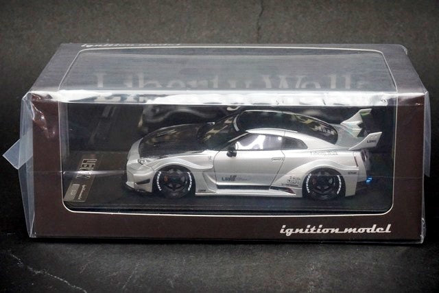 MC-IG2545 ignition model LBWK 1:43 LB-Silhouette WORKS GT 35GT-RR Silver