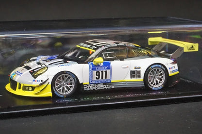 1:43 SPARK SG254 Porsche 911 GT3 R Nurburgring 24h 2016 #911 model car