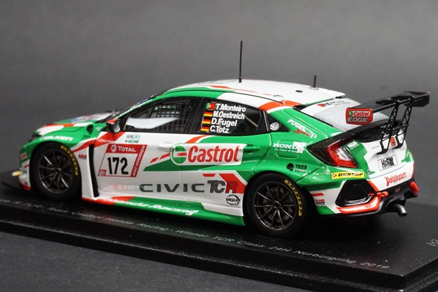 1:43 SPARK SG537 Honda Civic TypeR TCR-Team Castrol Honda Racing-Winner TCR Class 24h Nurburgring 2019 #172