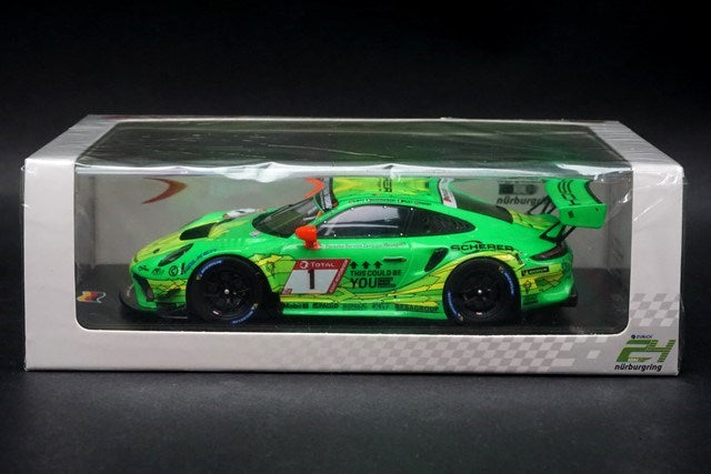 1:43 SPARK SG556 Porsche 911 GT3 R Manthey Racing Nurburgring 24h 2019 #1