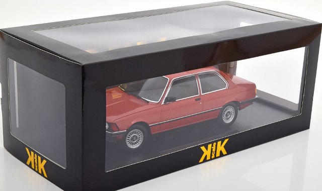 KKDC180651 KK Scale 1:18 BMW 323i E21 1975 Red Brown Metallic