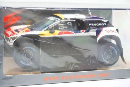 1:43 SPARK S5611 Peugeot 3008 DKR #300 Winner Dakar 2017 S.Peterhansel-J-P Cottret