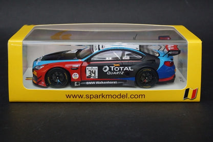 1:43 SPARK SB257 BMW M6 GT3 #34 Walkenhorst Motorsport 24h SPA 2019 model car